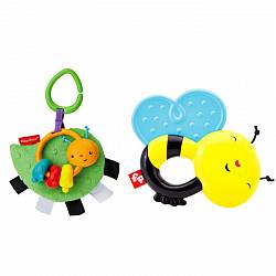 Прорезыватель - Гусеничка и Пчелка (Fisher Price, DTH49sim) - миниатюра